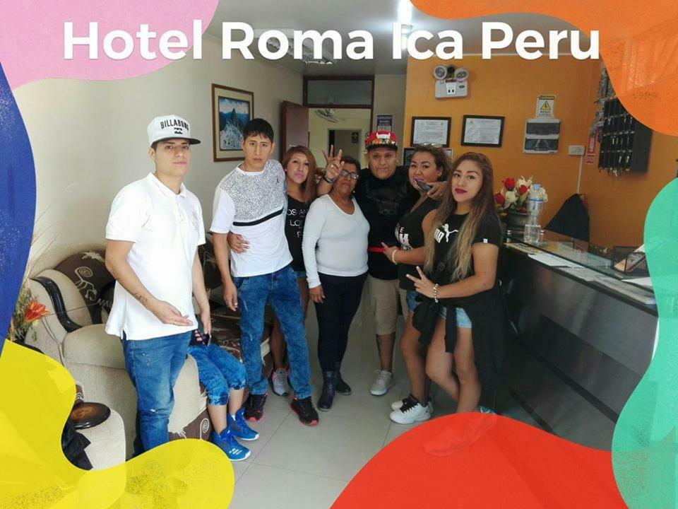Hotel Y Restaurante Roma Ica Exterior photo